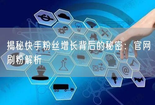 揭秘快手粉丝增长背后的秘密：官网刷粉解析