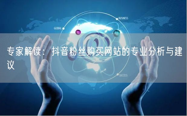 专家解读：抖音粉丝购买网站的专业分析与建议