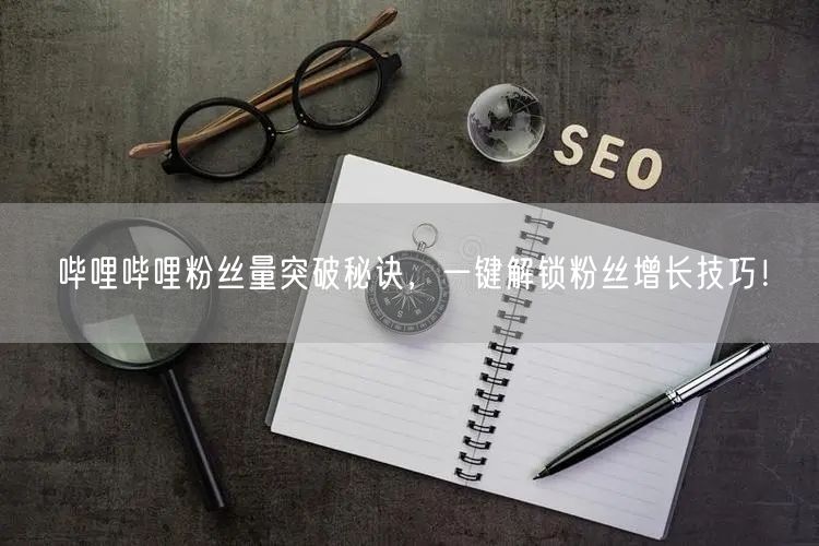 哔哩哔哩粉丝量突破秘诀，一键解锁粉丝增长技巧！