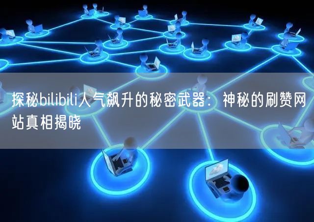 探秘bilibili人气飙升的秘密武器：神秘的刷赞网站真相揭晓