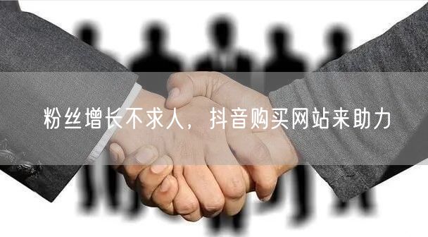 粉丝增长不求人，抖音购买网站来助力