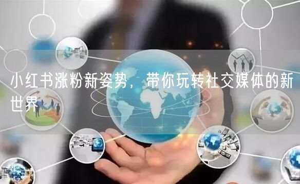 小红书涨粉新姿势，带你玩转社交媒体的新世界