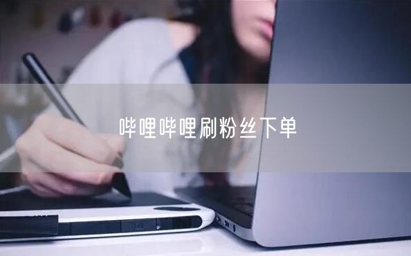 哔哩哔哩刷粉丝下单