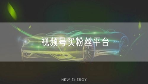 视频号买粉丝平台