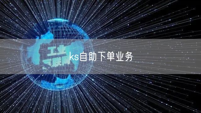 ks自助下单业务