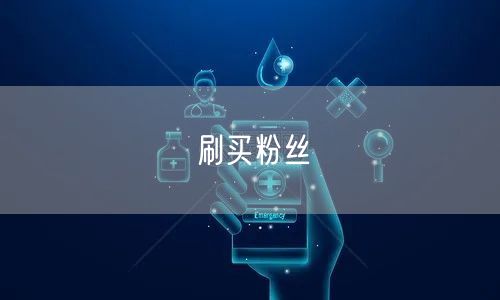 刷买粉丝