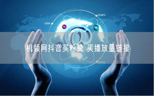 机领网抖音买粉赞 买播放量链接