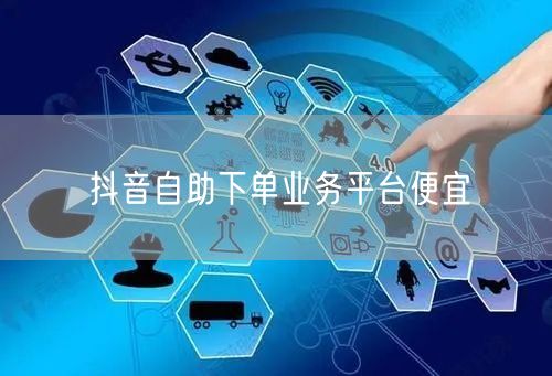 抖音自助下单业务平台便宜