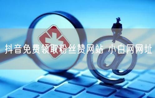 抖音免费领取粉丝赞网站 小白网网址