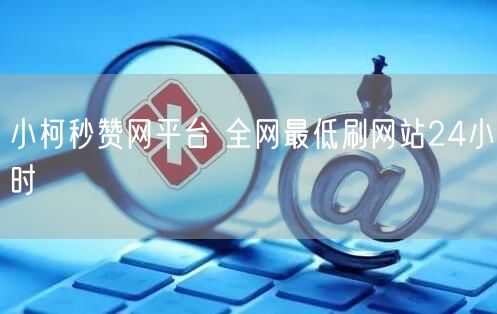 小柯秒赞网平台 全网最低刷网站24小时