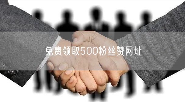 免费领取500粉丝赞网址